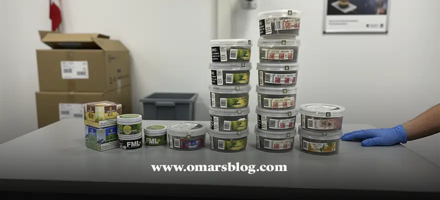 مصادرة 111 كغم من المعسل والتبغ الحلو في مطار كوبنهاجن – الجمارك الدنماركية